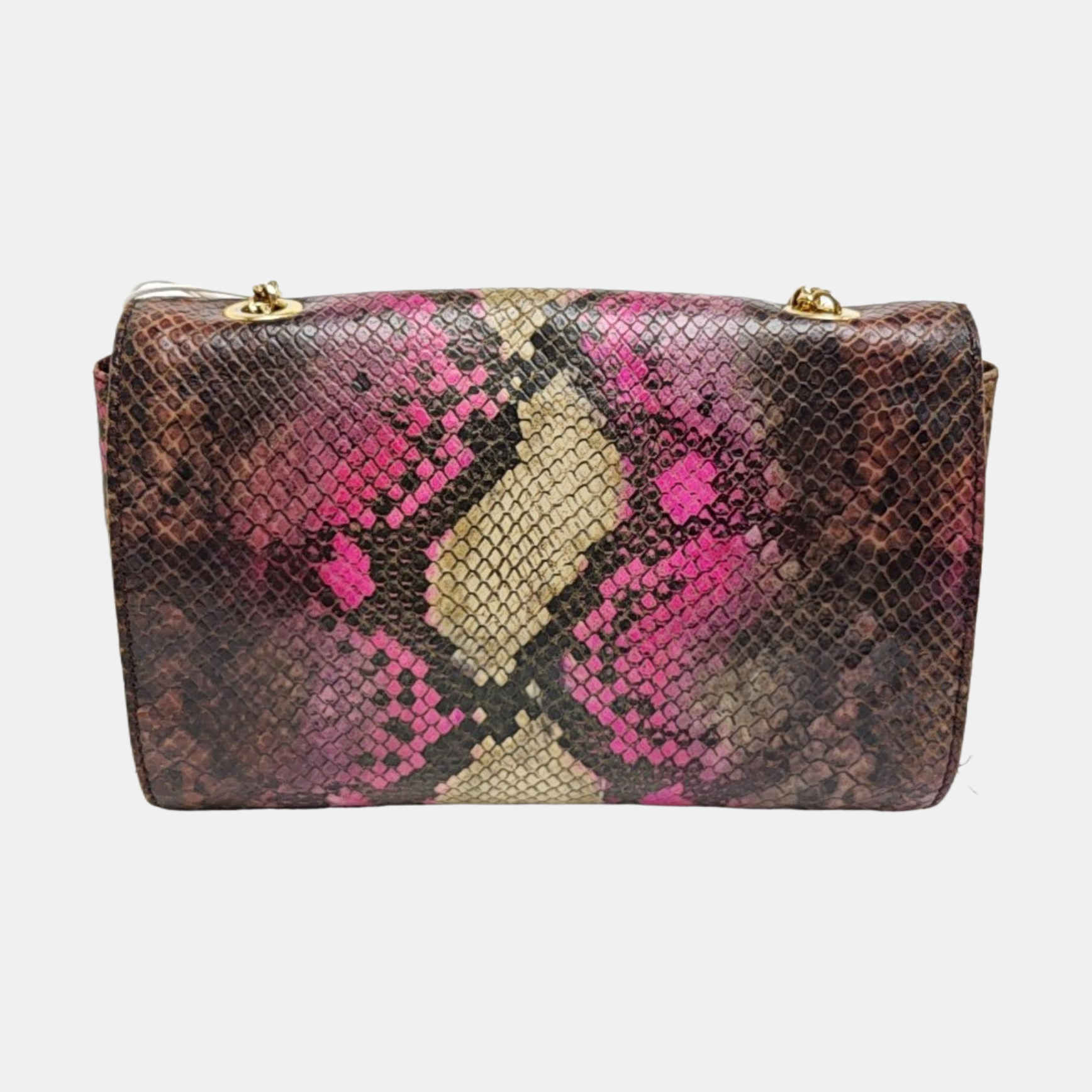 Leather Crossbody Bag Multicolor