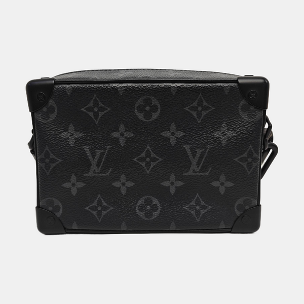SOFT TRUNK Mini Monogram Coated Canvas Black