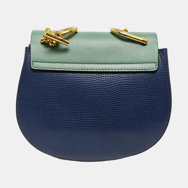 Drew Small Calfskin Blue