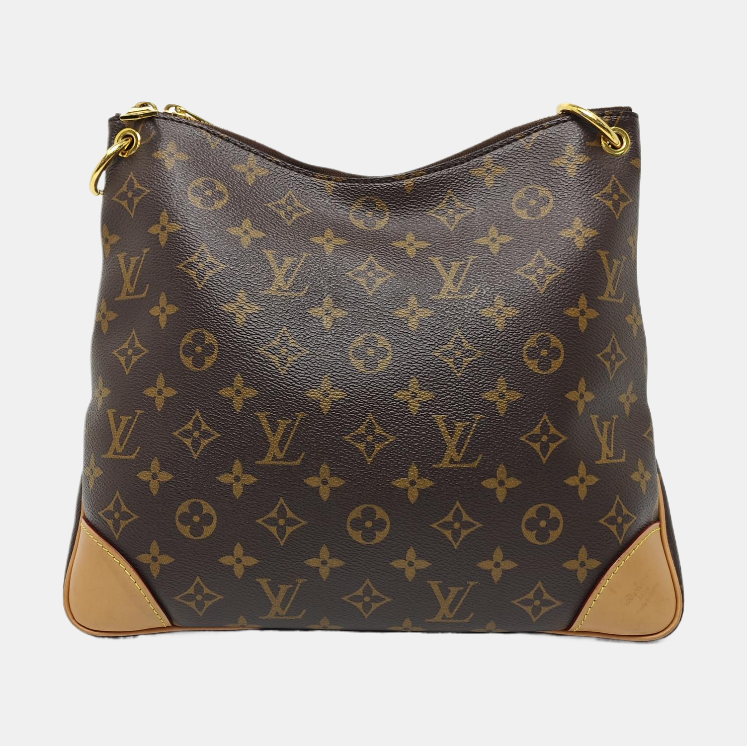ODEON MM Monogram Coated Canvas Brown