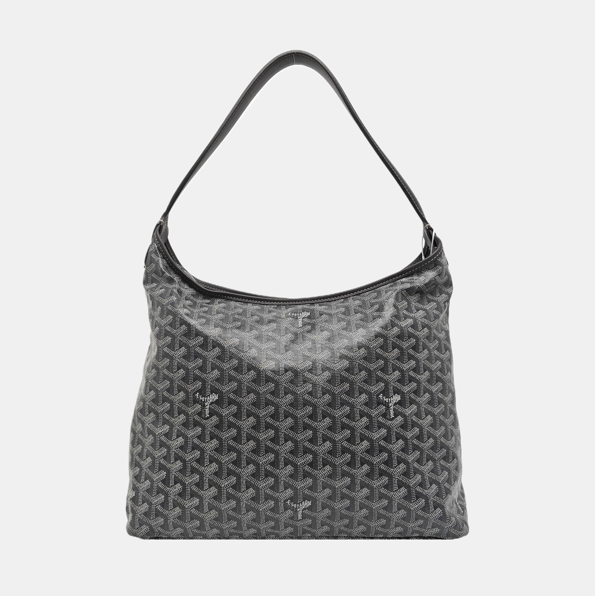 Hobo Coated Canvas Gray