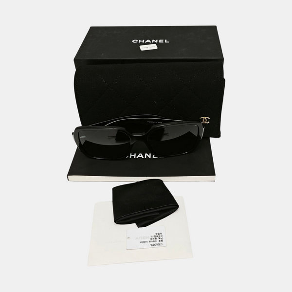 Synthetic Sunglasses Black