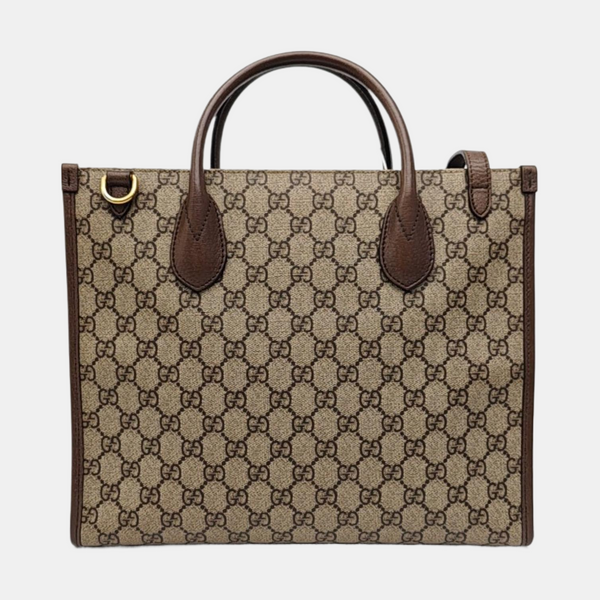 Disney X Gucci Monogram Coated Canvas Beige