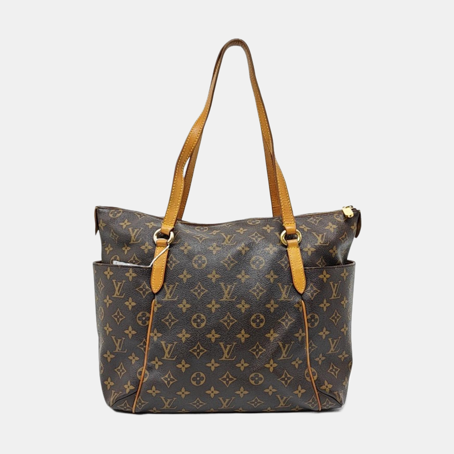 TOTALLY MM Monogram Coated Canvas Brown