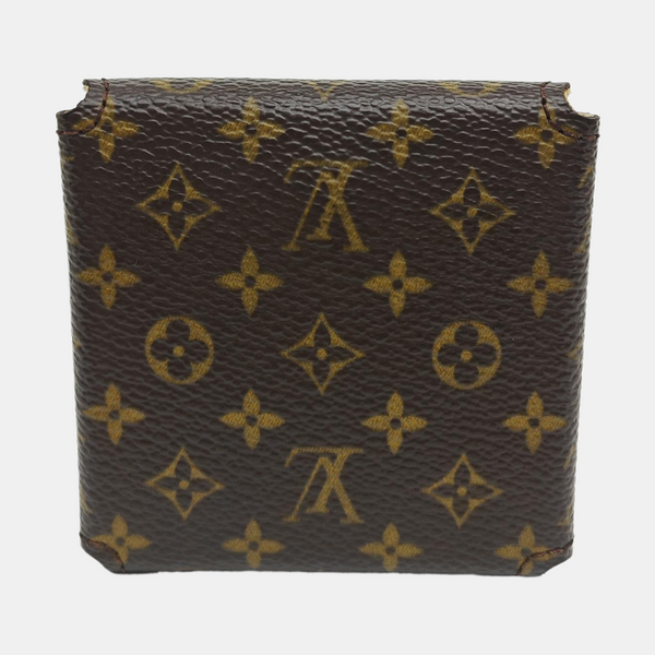 Monogram Coated Canvas Card Holder Brown