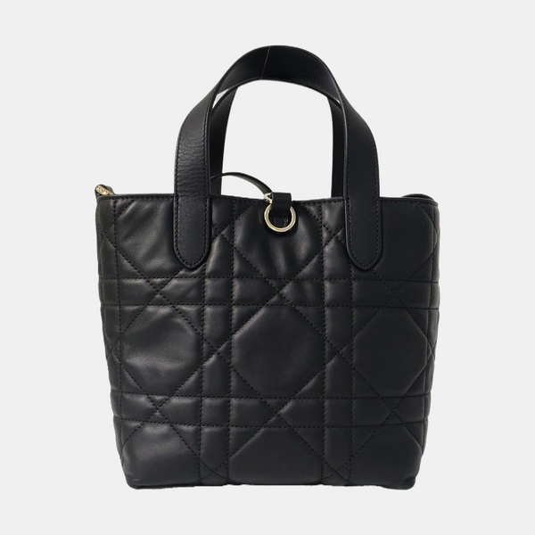 Toujours Small Cannage Lambskin Black