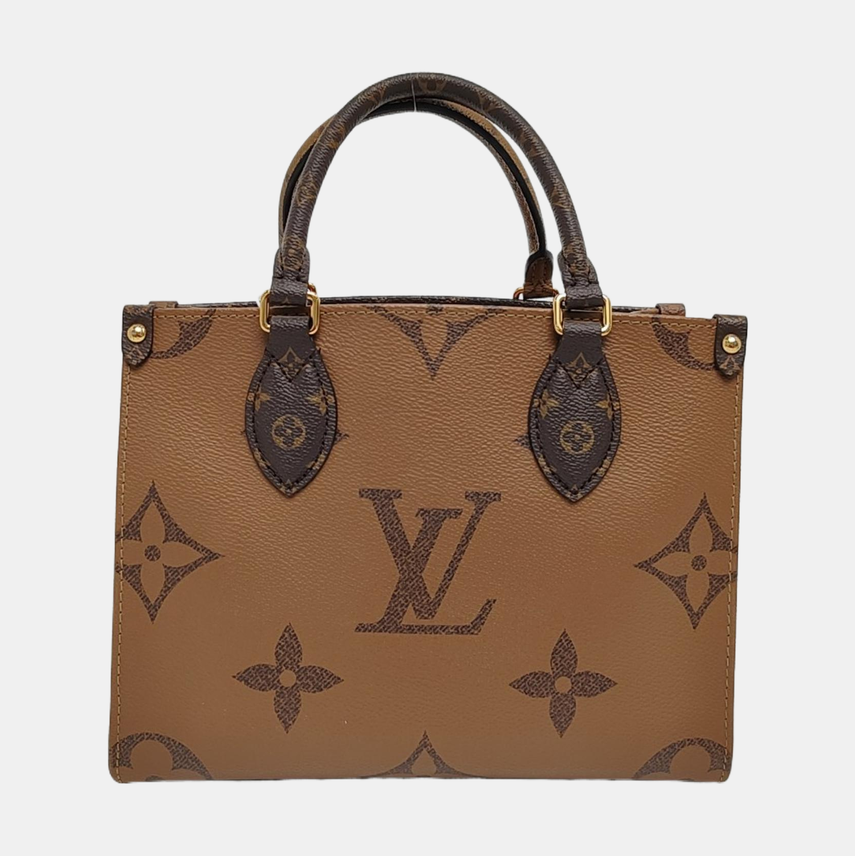 ONTHEGO PM Monogram Coated Canvas Brown