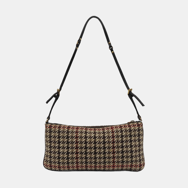 Fabric Top Handle Bag Multicolor