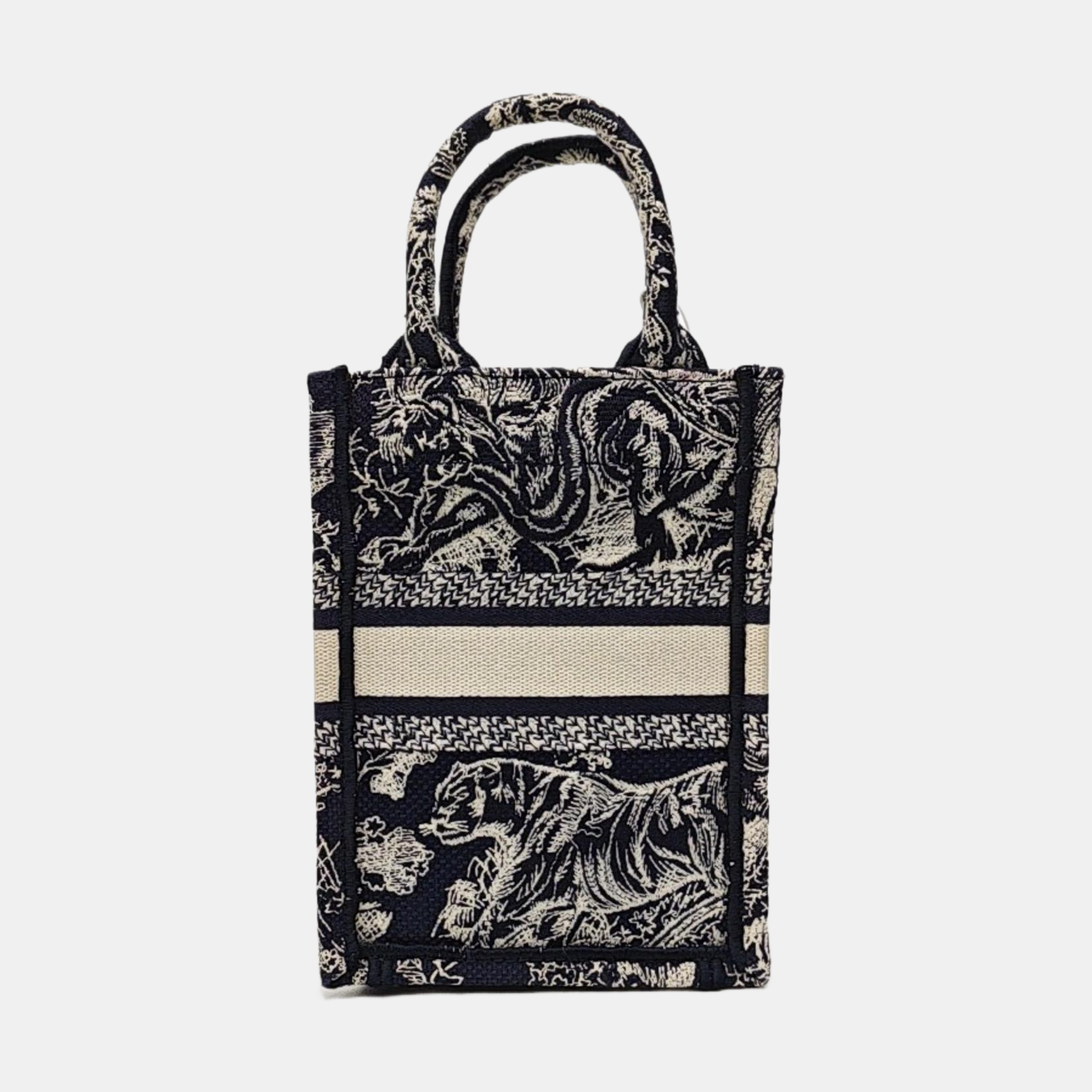 Book Tote Mini Canvas Multicolor