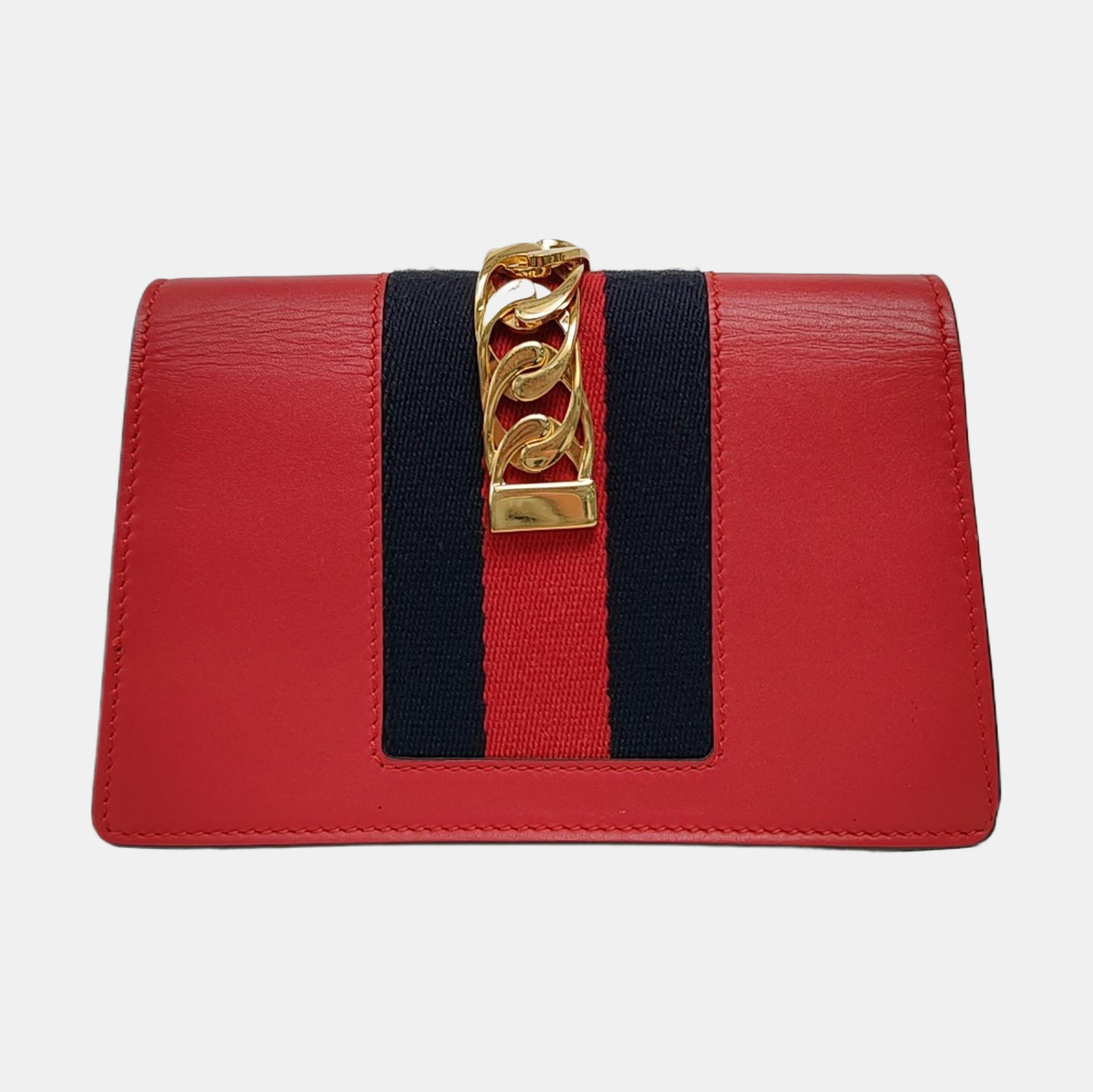 Sylvie Super Mini Calfskin Red