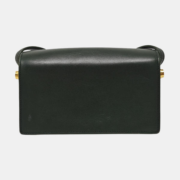 Calfskin Shoulder Bag Green