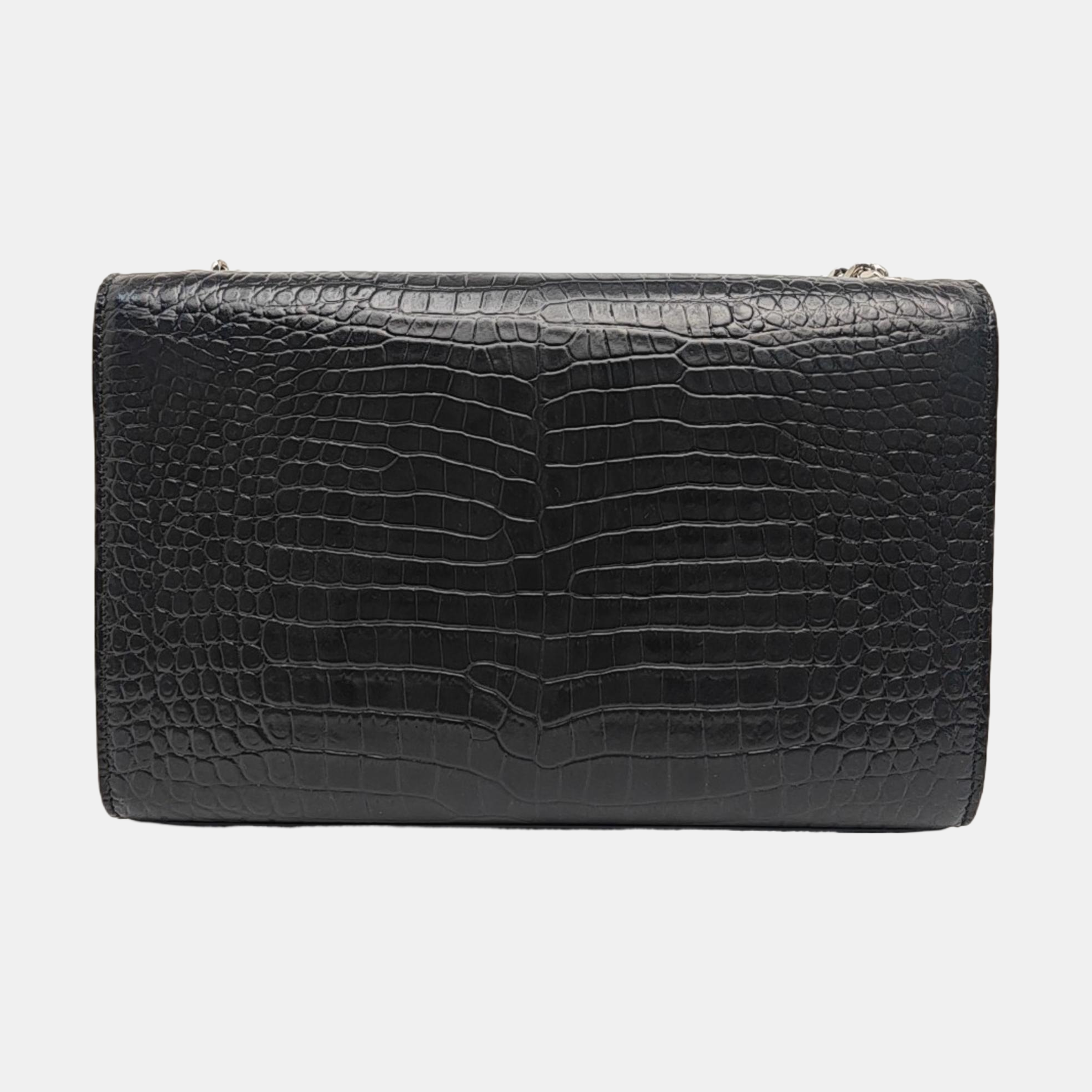 KATE Medium Calfskin Gray