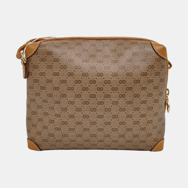 Monogram Coated Canvas Brown