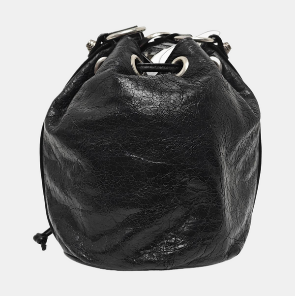 Le Cagole S Lambskin Black