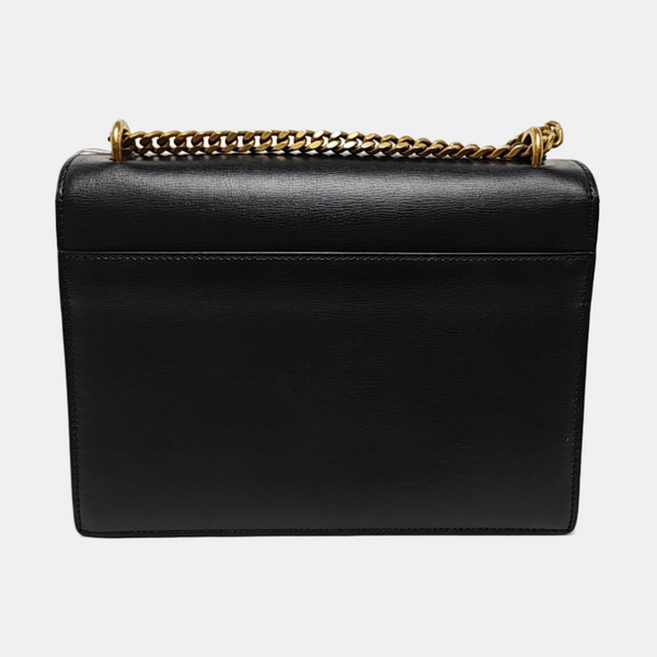 SUNSET Medium Calfskin Black