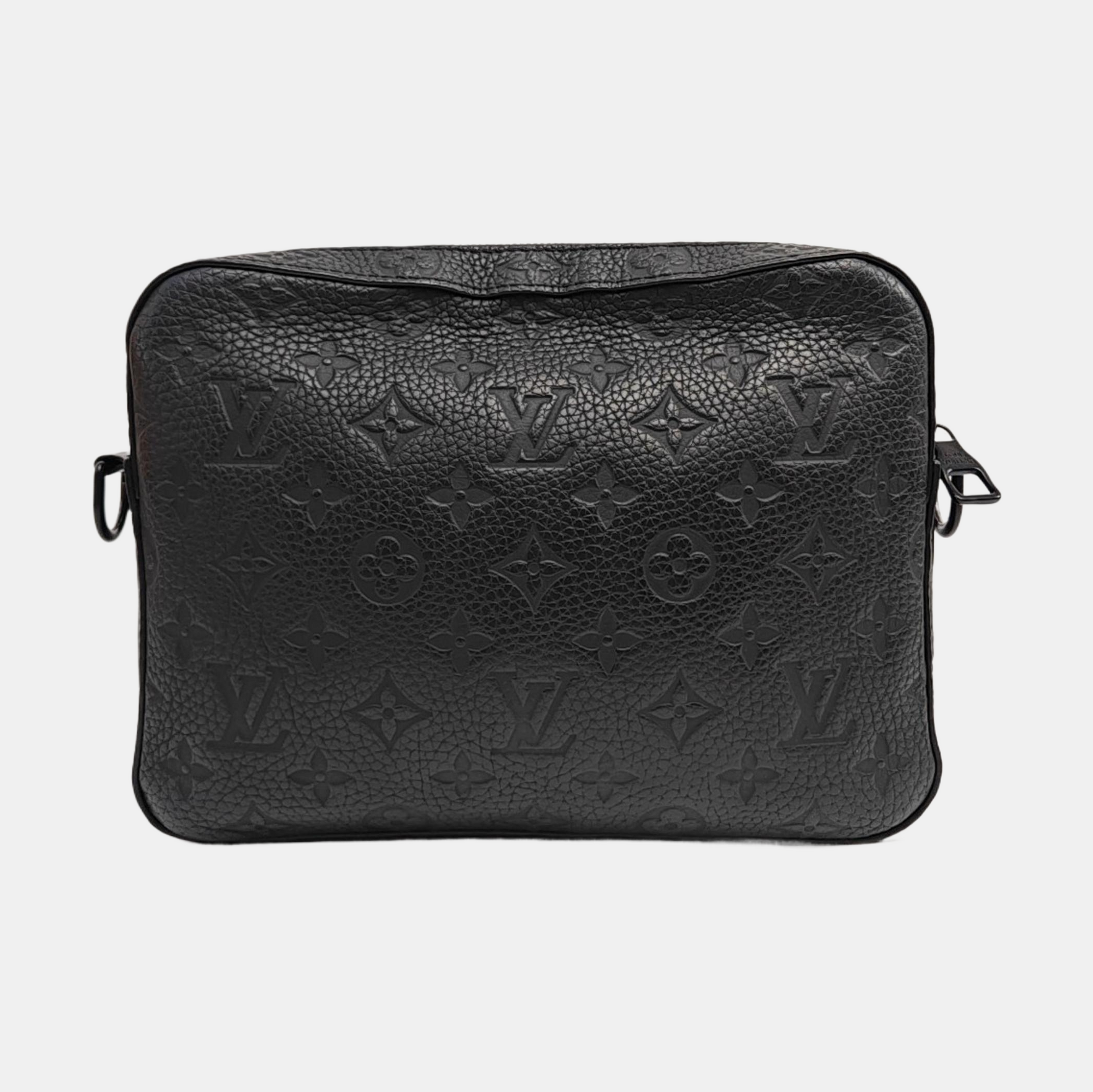 STEAMER Monogram Calfskin Black