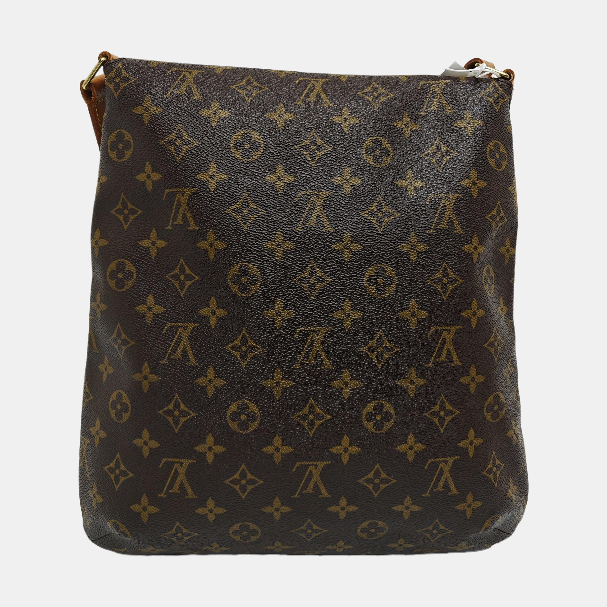 MUSETTE TANGO Monogram Coated Canvas Brown