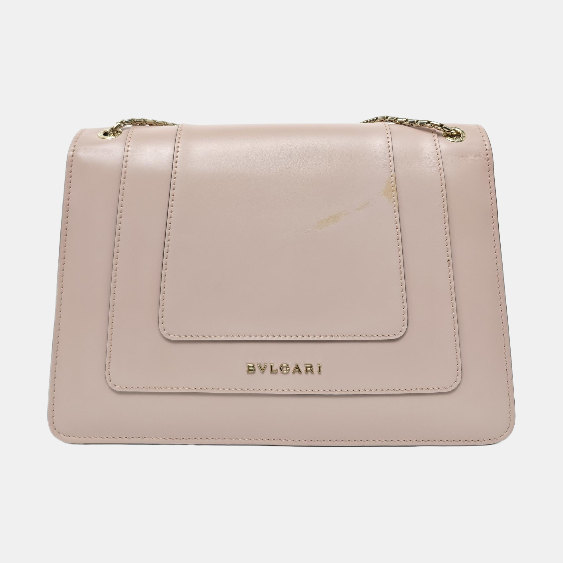 SERPENTI FOREVER Medium Calfskin Pink