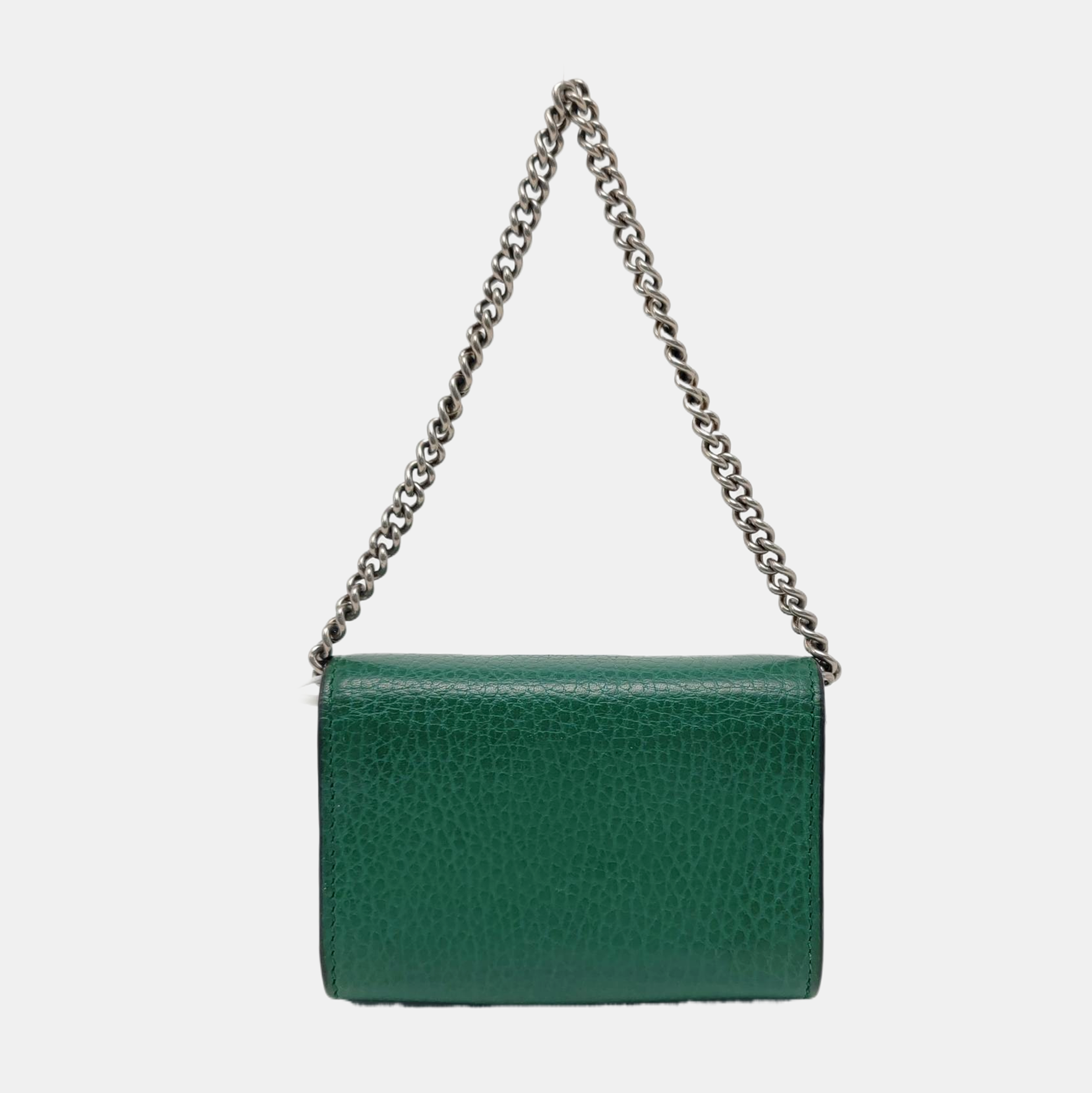 Authenticated pre-owned  Dionysus Calfskin Green - Top Handle Bag at Looply