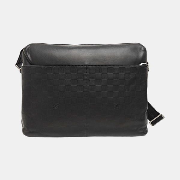 CALYPSO Damier Graphite Calfskin Black