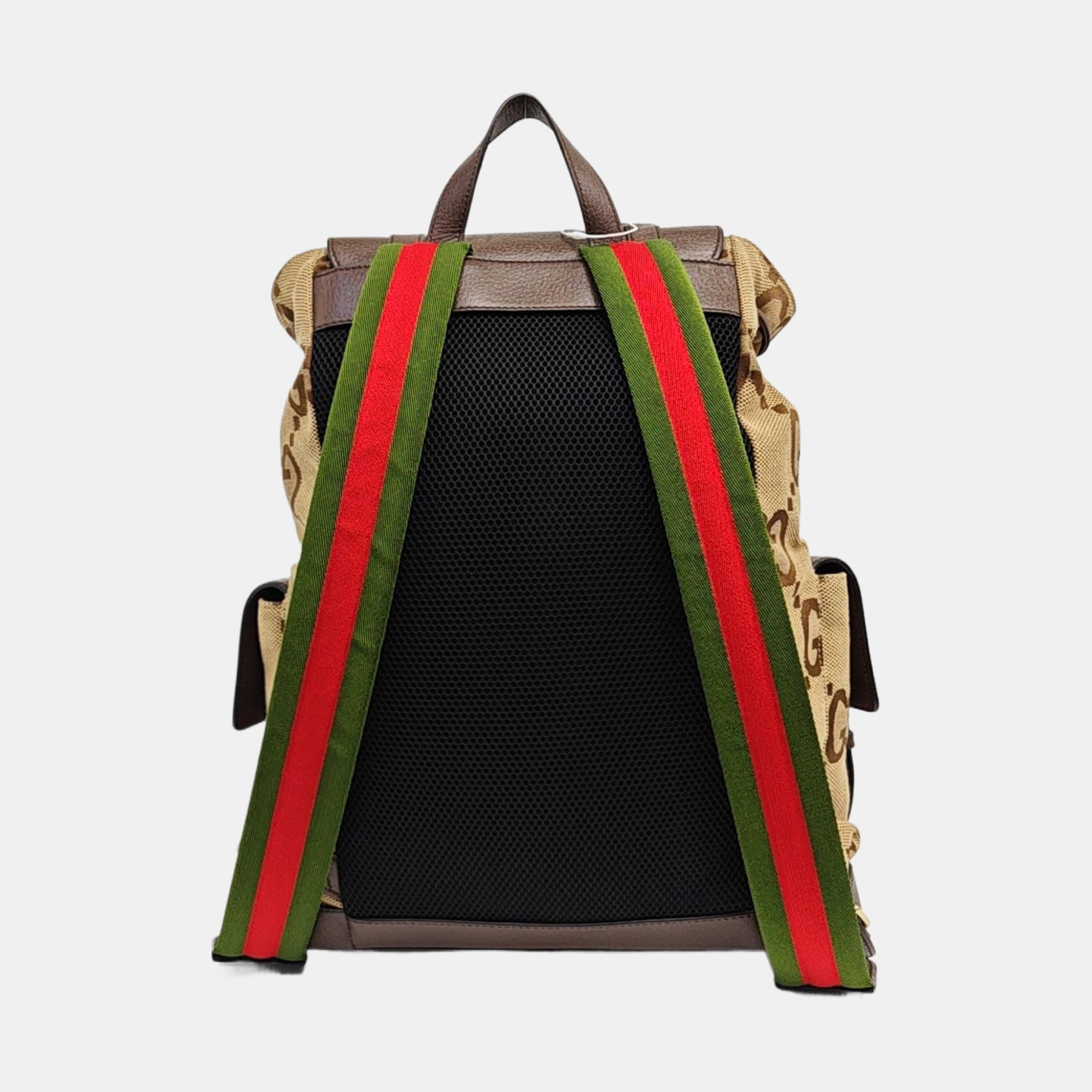Monogram Canvas Backpack Beige