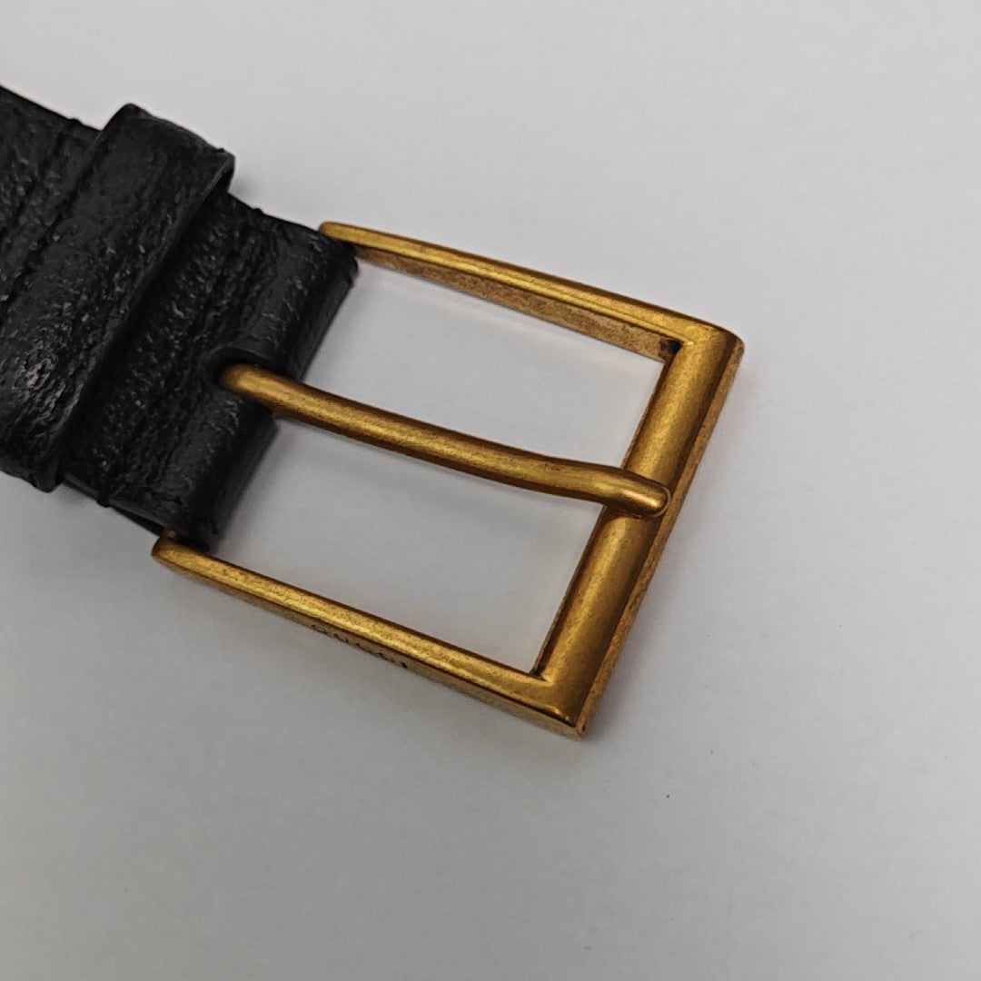 Leather Belt Black