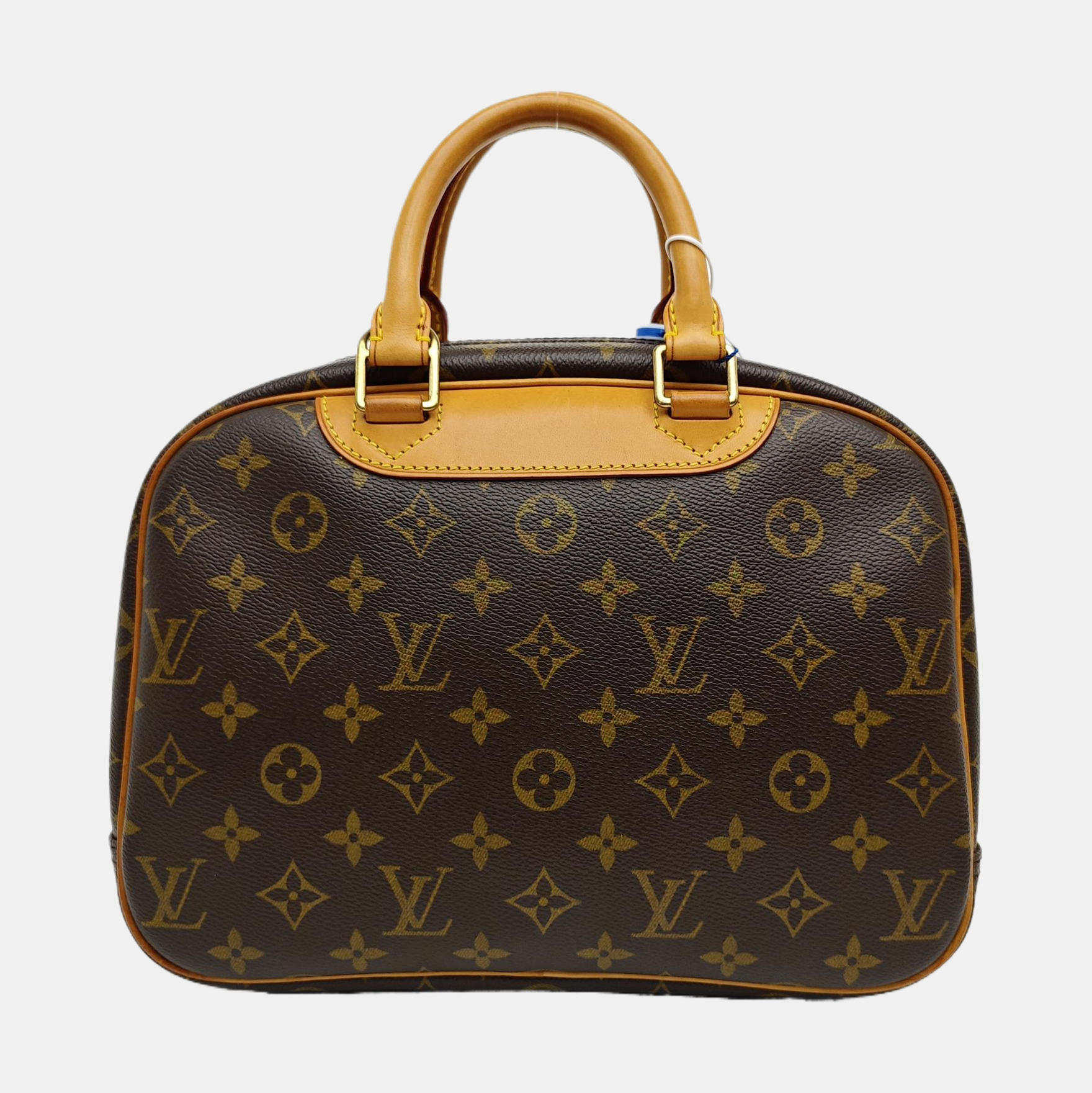 DEAUVILLE Monogram Coated Canvas Brown