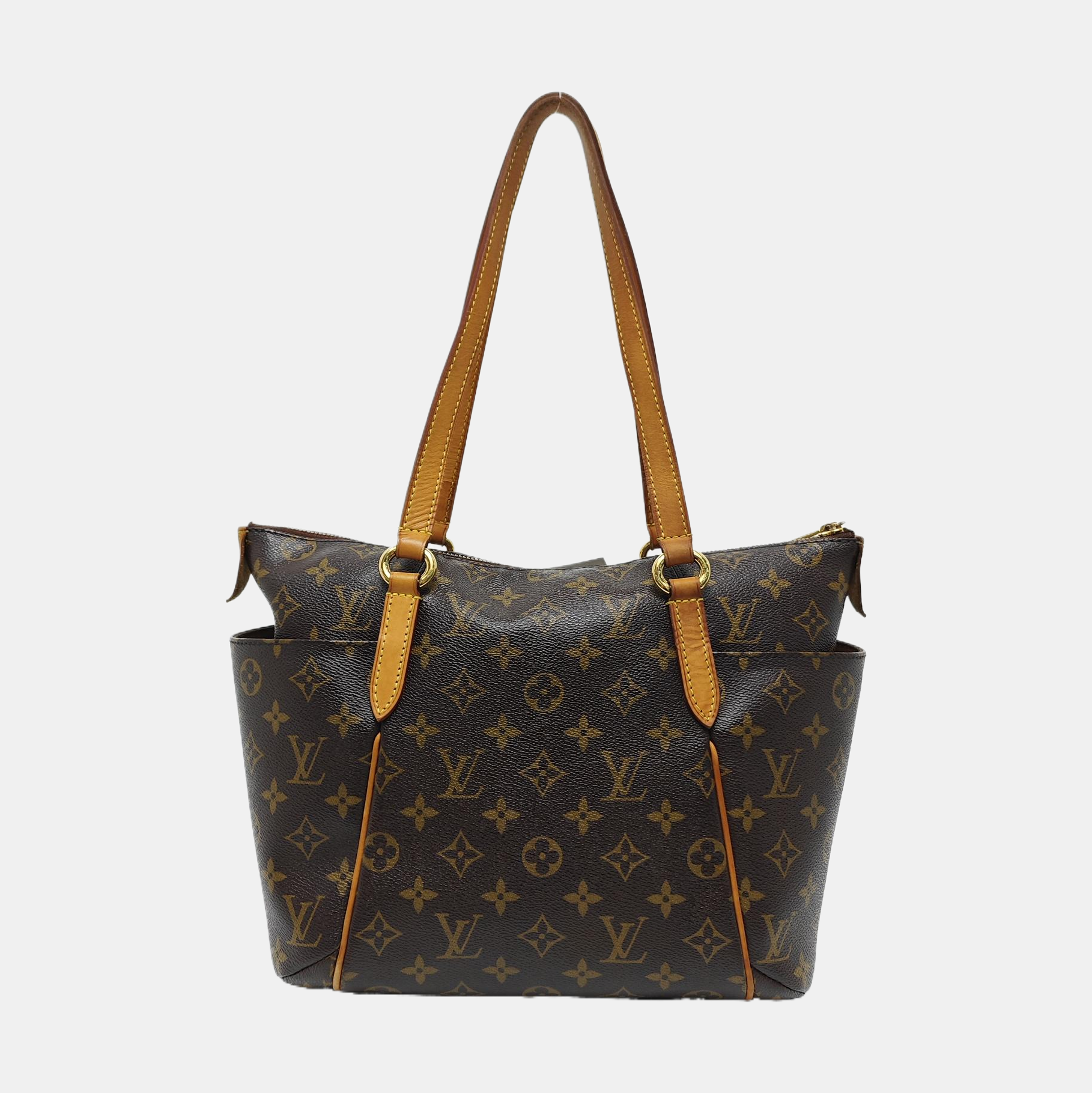 TOTALLY PM Monogram Coated Canvas Brown