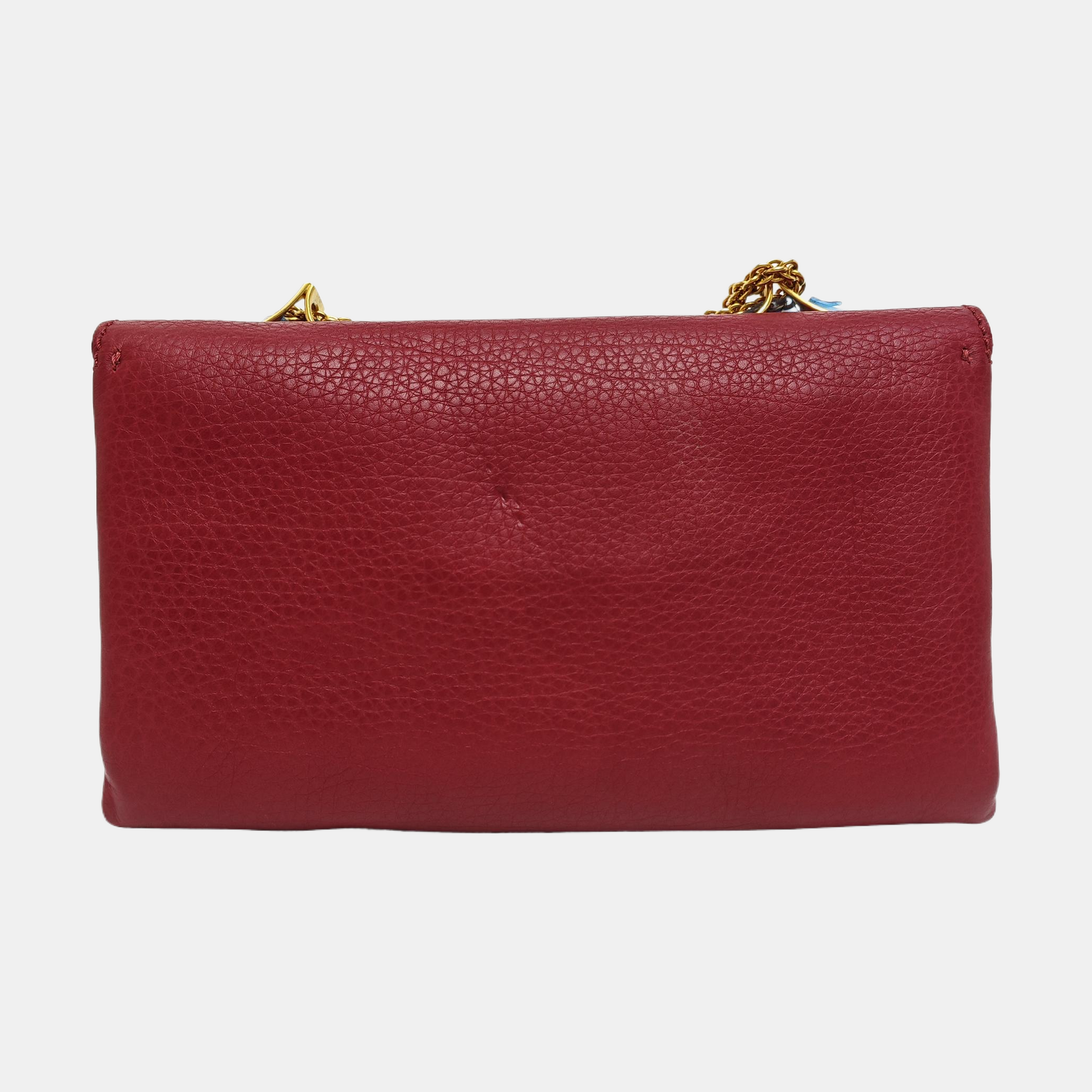Calfskin Crossbody Bag Red
