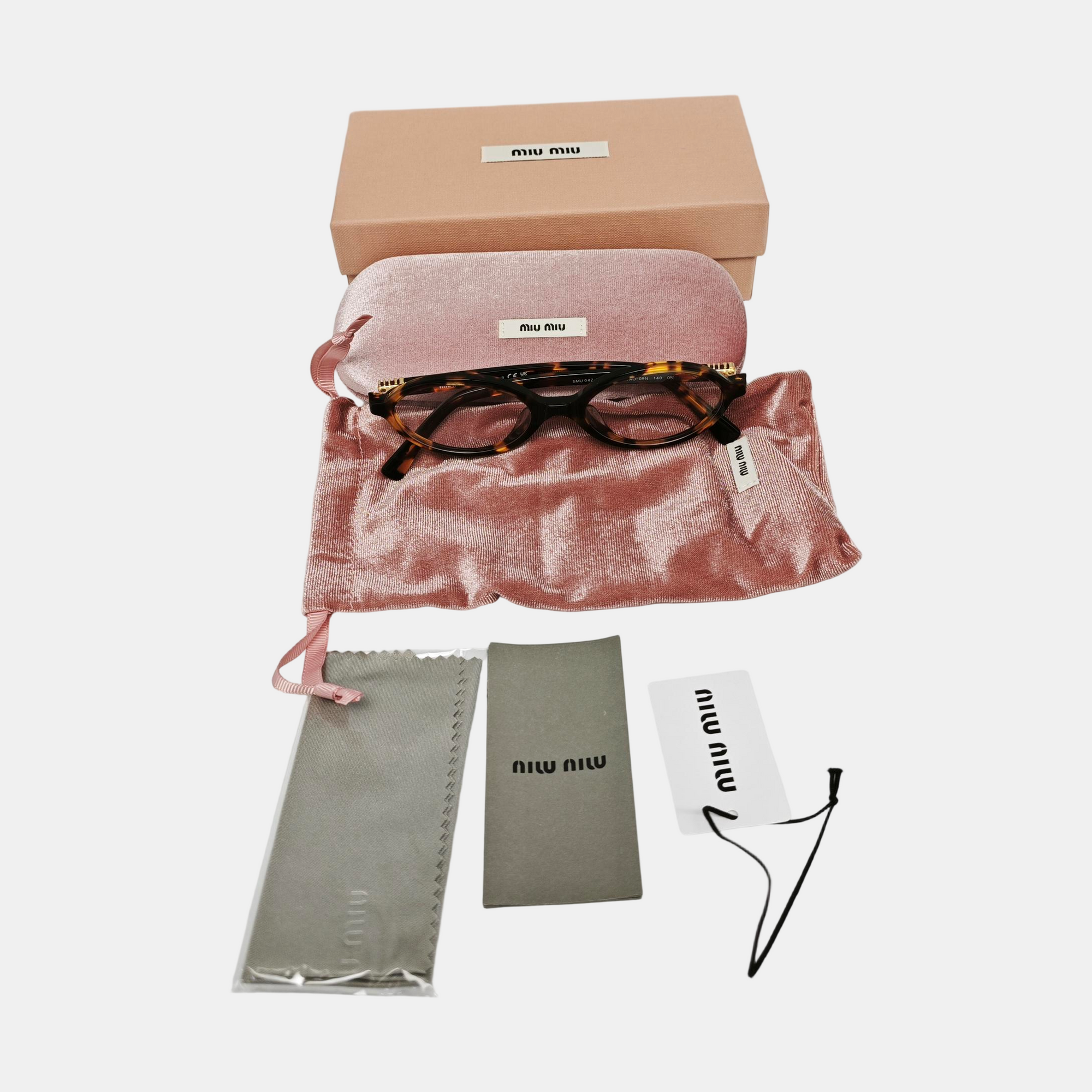 Synthetic Eyeglasses Brown