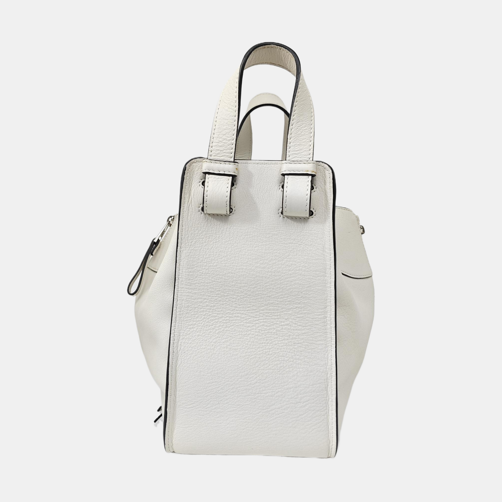 Hammock Small Calfskin White