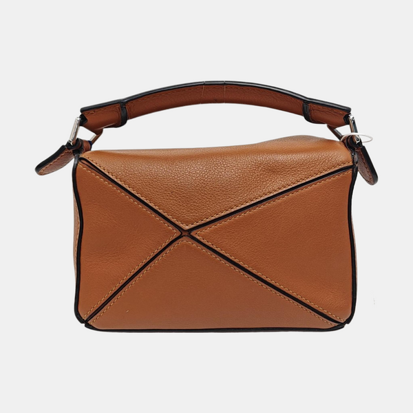 Puzzle Mini Calfskin Brown