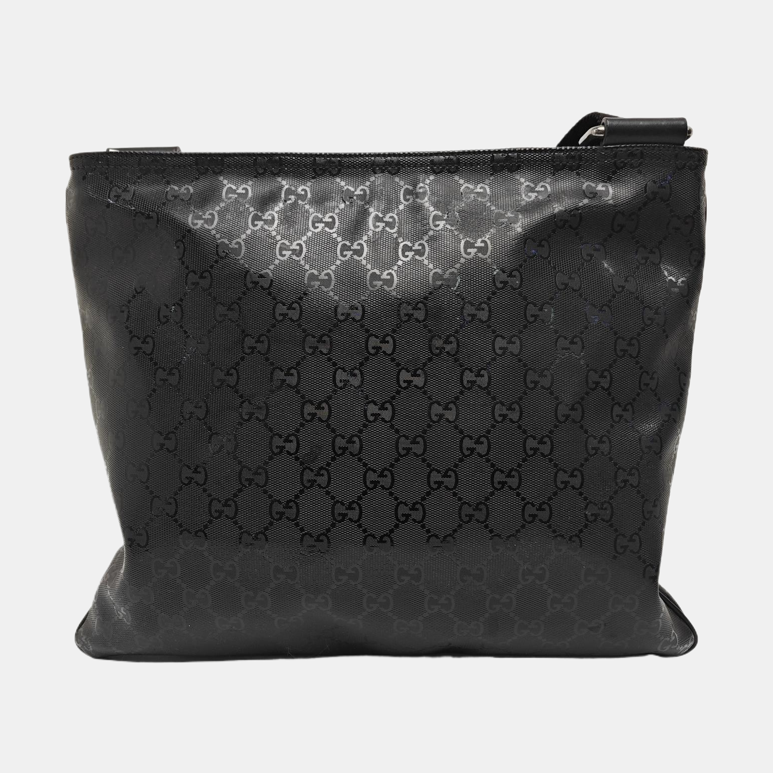 GG Imprime Monogram Coated Canvas Black