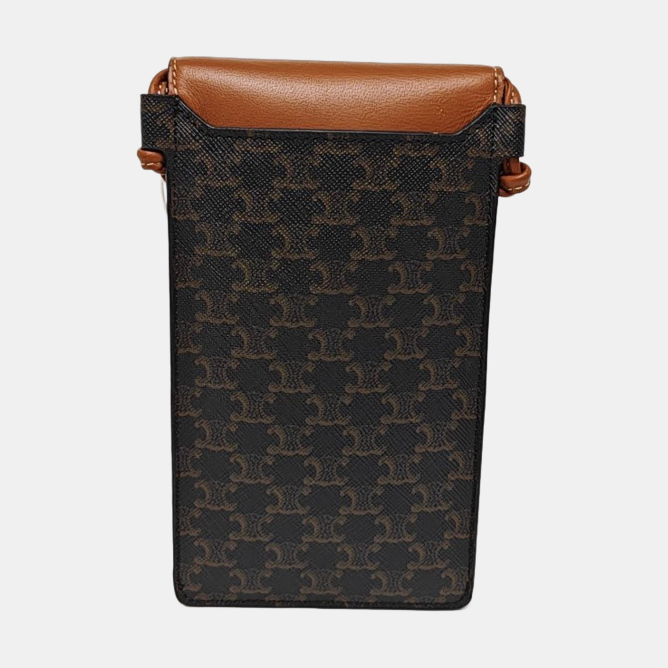 TRIOMPHE Mini Coated Canvas Brown