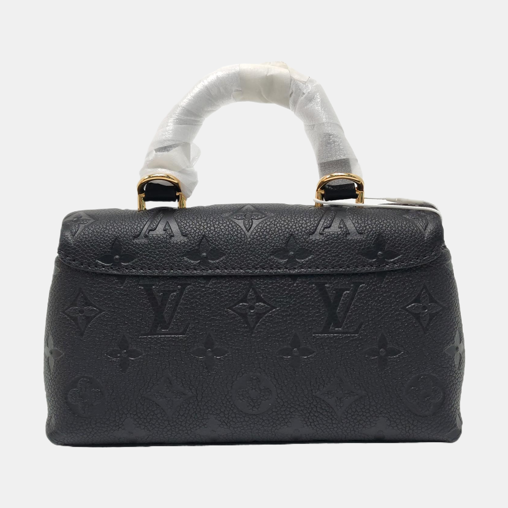 MADELEINE Nano Monogram Calfskin Black