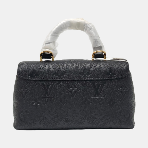 MADELEINE Nano Monogram Calfskin Black