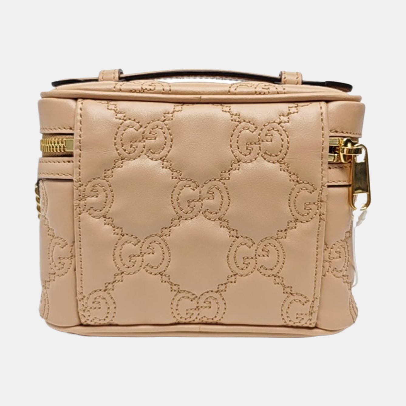 GG Matelassé Quilted Calfskin Beige