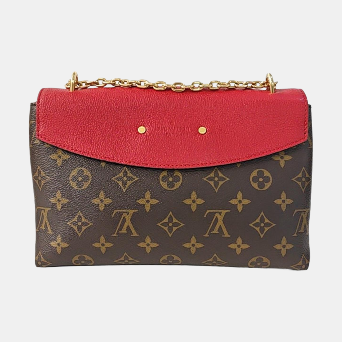 SAINT PLACIDE Monogram Coated Canvas Brown