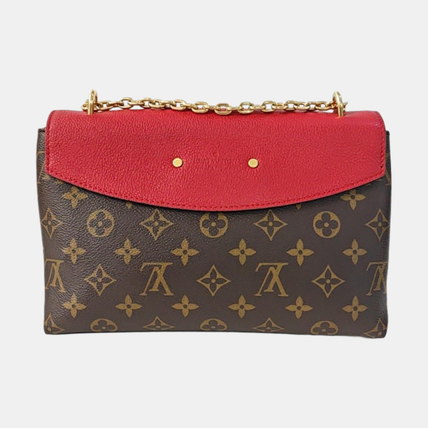 SAINT PLACIDE Monogram Coated Canvas Brown