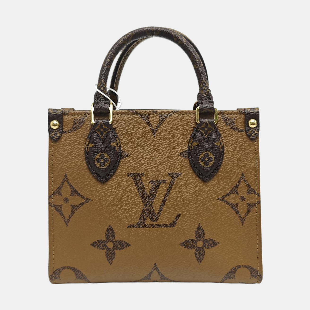 ONTHEGO BB Monogram Coated Canvas Brown
