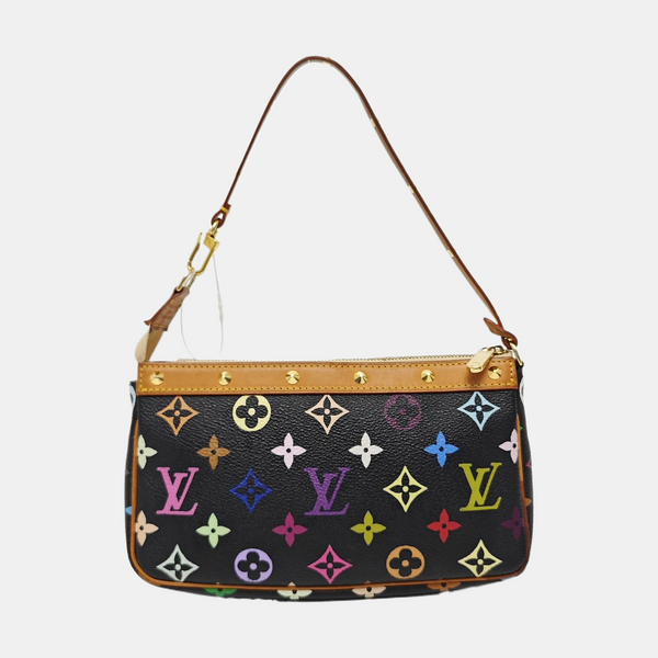 LV × TM ACCESSOIRES GM Monogram Coated Canvas Black
