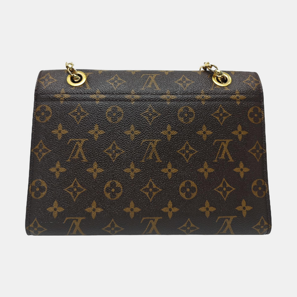 VICTOIRE Monogram Coated Canvas Brown