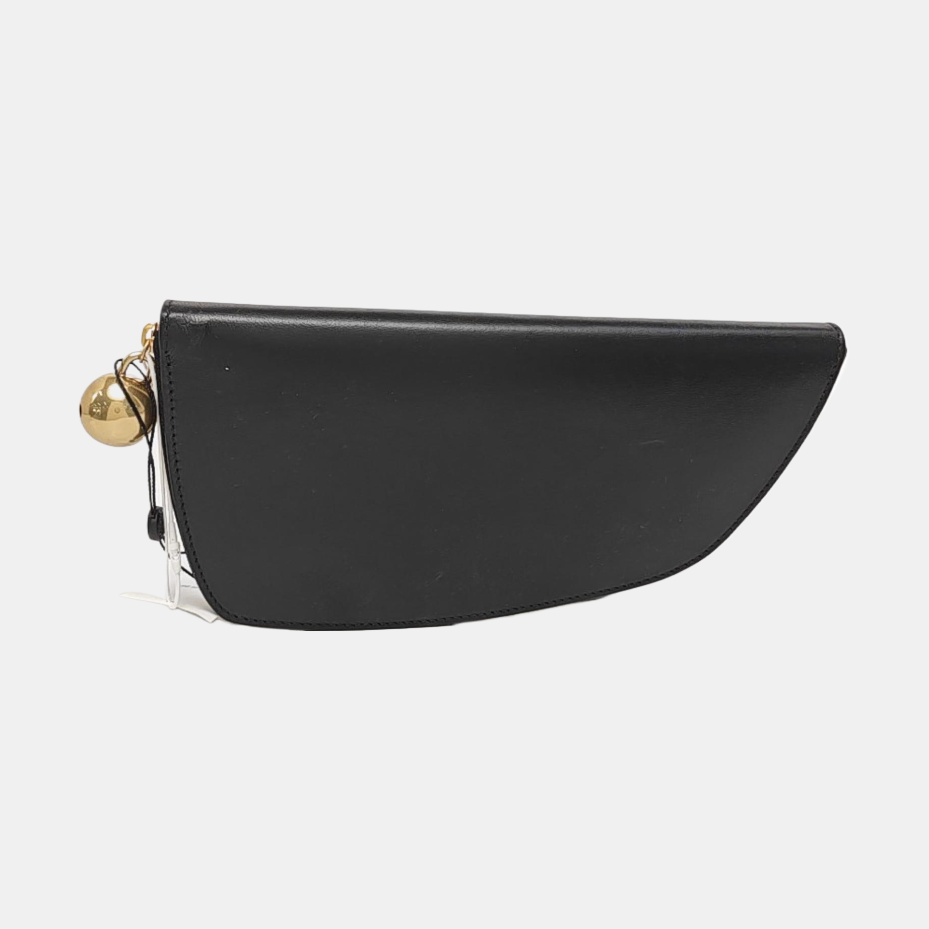 SHIELD Large Lambskin Black Wallet