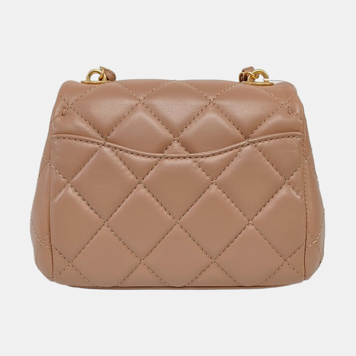 Quilted Lambskin Beige