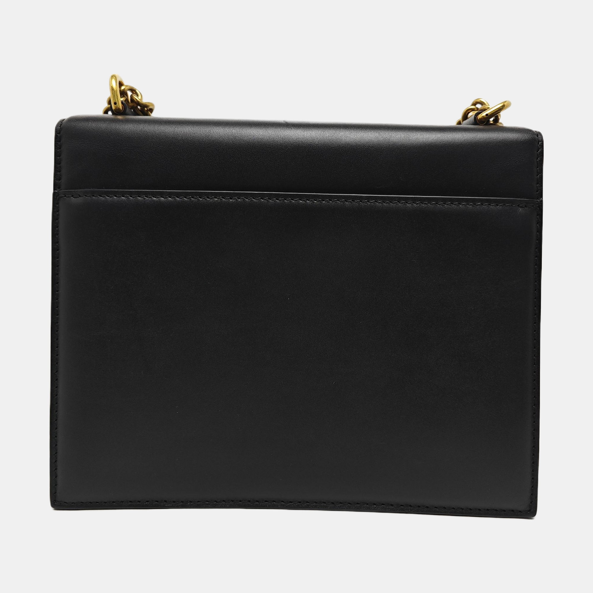 Sharp Small Calfskin Black