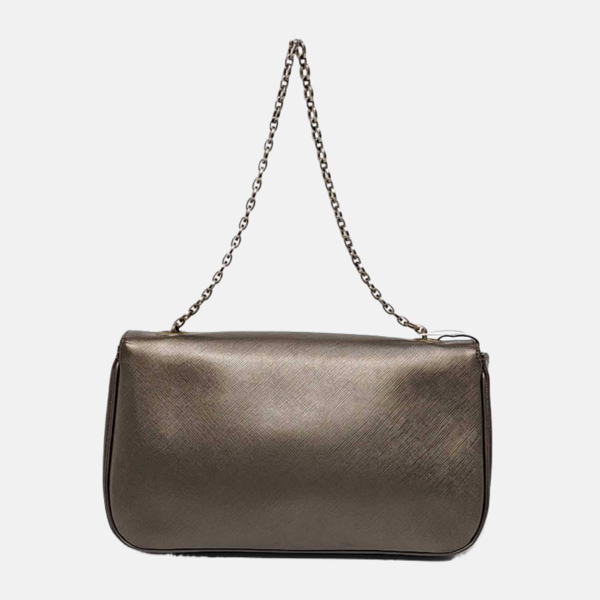 Calfskin Top Handle Bag Gray