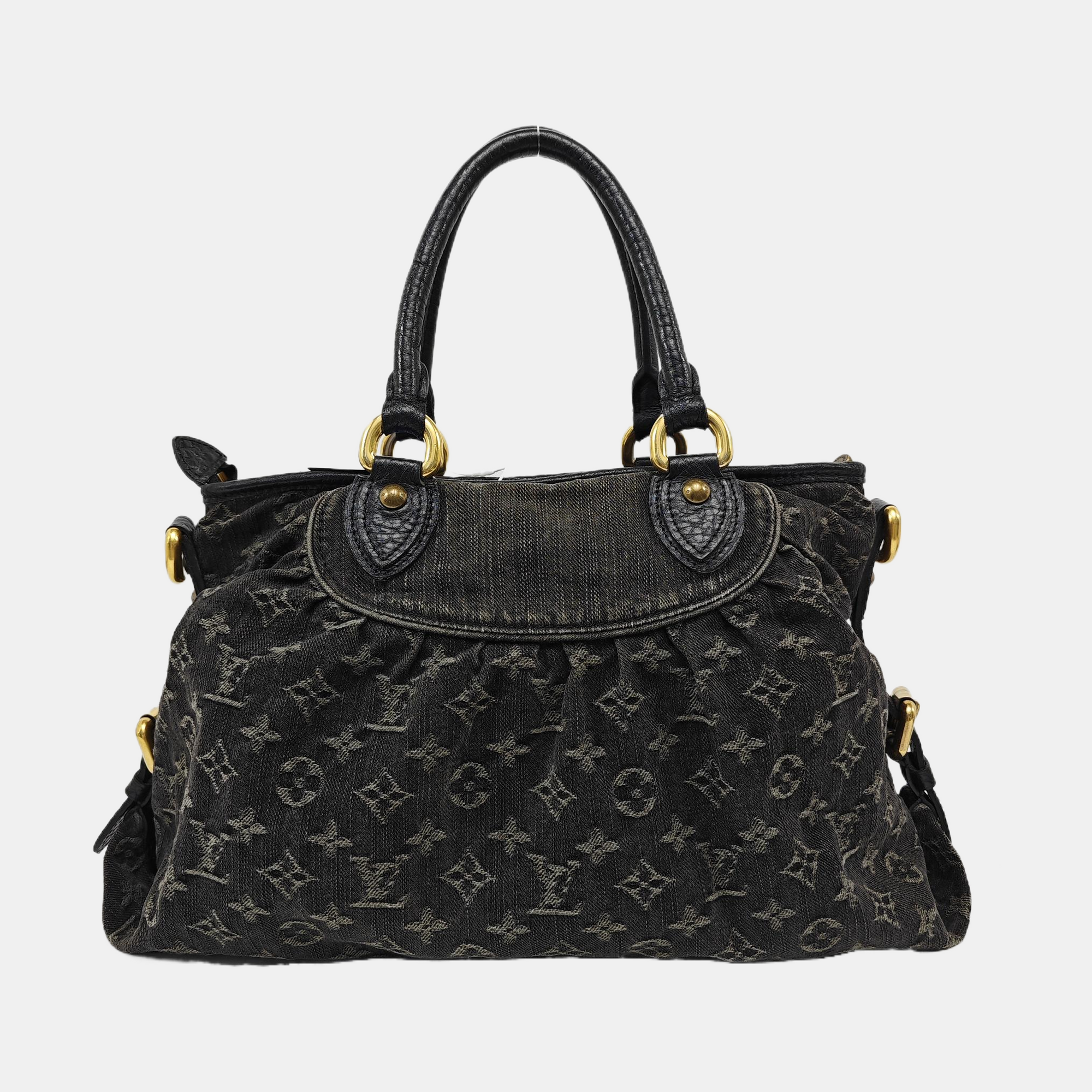 NEO CABBY Monogram Canvas Black