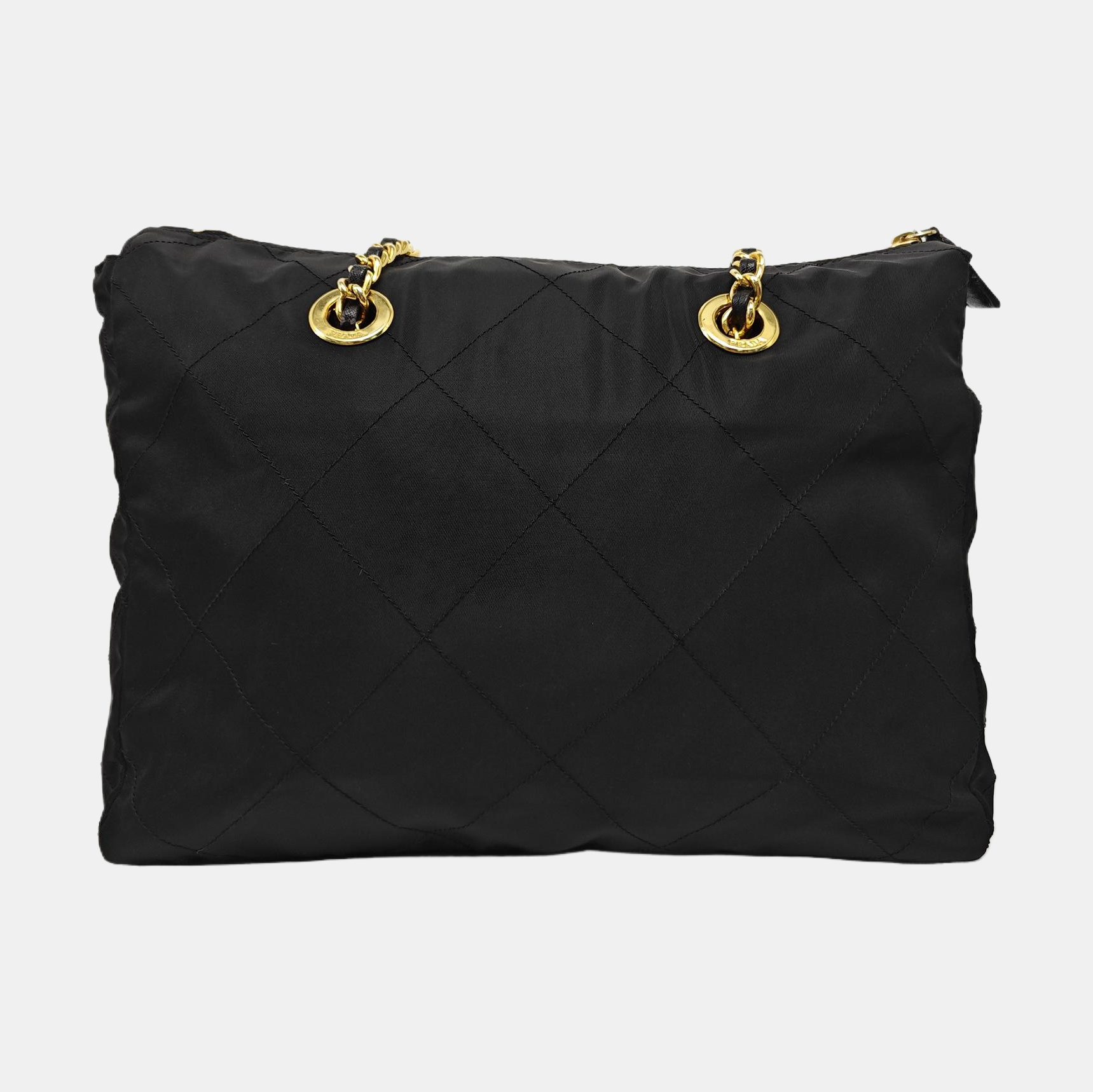 Re-Edition 1995 Chaîne Quilted Nylon Black