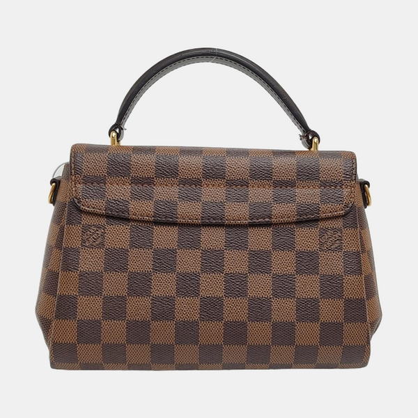 CROISETTE Damier Ebene Coated Canvas Brown