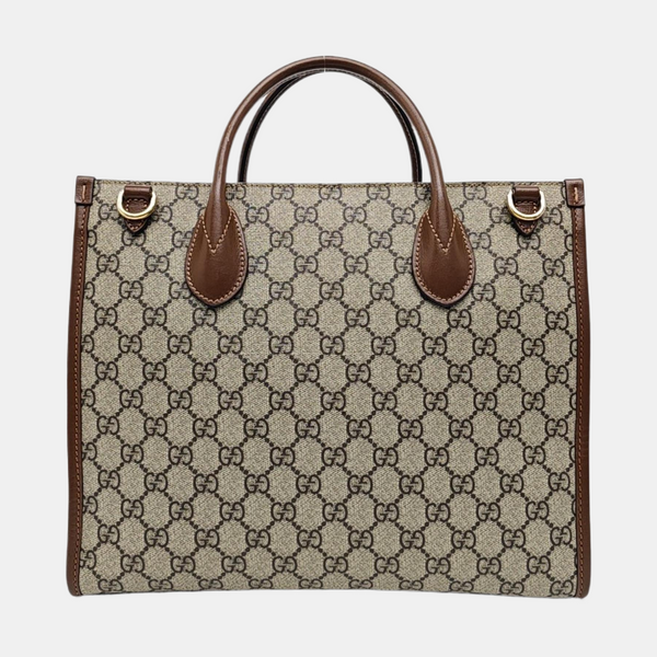 Retro Small Monogram Coated Canvas Brown